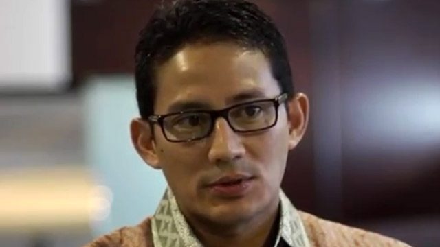 Screengrab wawancara Sandiaga Uno dengan Rappler Indonesia pada 2014 