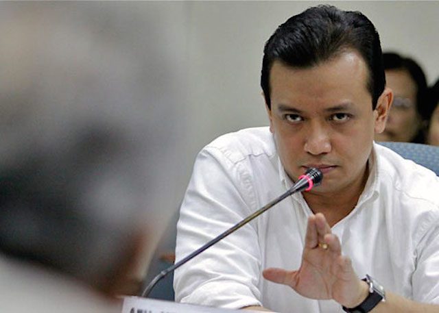 LOOK: Trillanes asks AMLC to release Duterte bank transactions