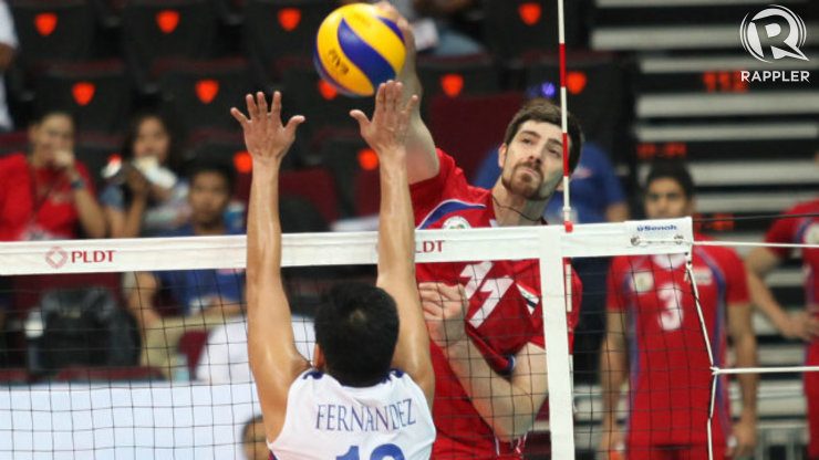 Power Pinoys swept anew by Iraq at Asian men’s volley