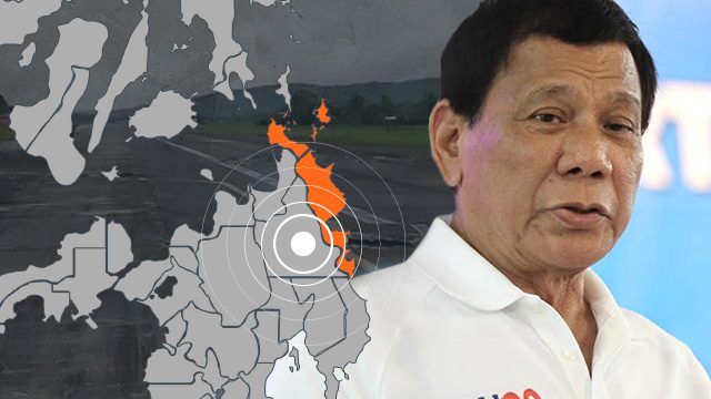 Duterte to visit quake-struck Surigao