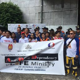 Parish in Manila launches anti-drug dependency program