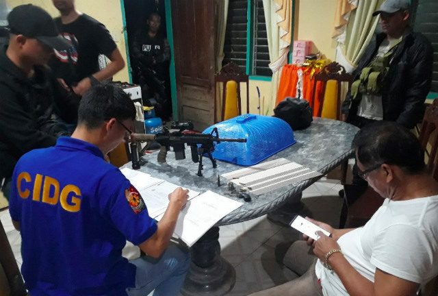 Dinagat Islands local officials arrested for illegal posession of firearms