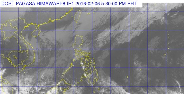 Cloudy skies with light rains over parts of Luzon on Sunday