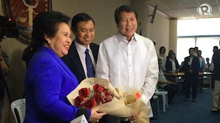 Peace offering: Flowers for Miriam from Fariñas