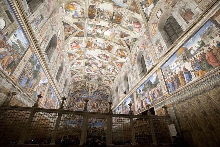 A whole new light: High-tech makeover for Sistine Chapel
