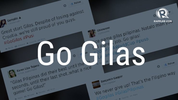 Go Gilas: Netizens show support for national team