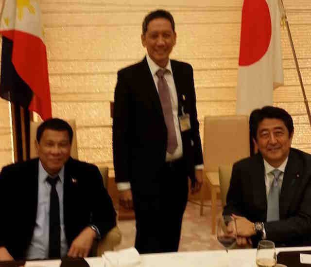 Duterte confirms campaign contributor joined Abe meeting