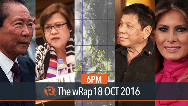 Bilibid verdict, Marcos burial, Typhoon Lawin | 6PM wRap