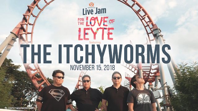 [WATCH] Rappler Live Jam: ‘For the Love of Leyte’ featuring the Itchyworms