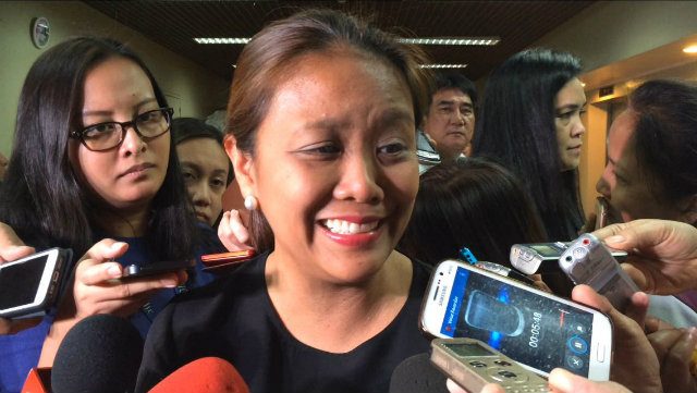 Nancy Binay on freeze order: Roxas ‘so desperate’