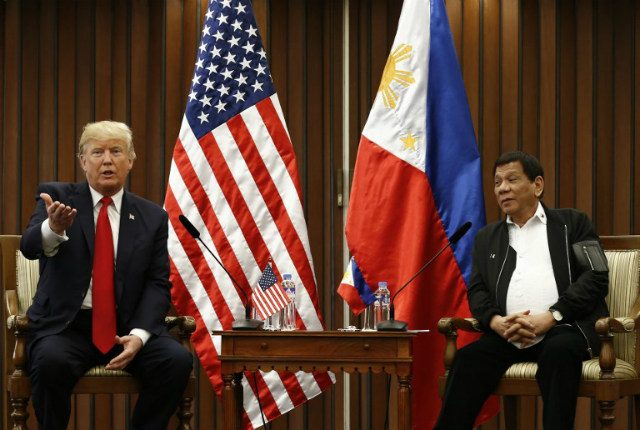 Duterte, Trump hit South China Sea ‘militarization’