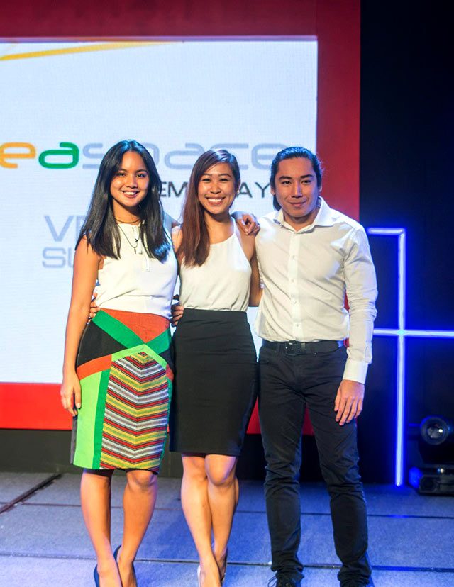 FLIPTRIP TEAM. CEO April Cuenca (left), Chief Marketing Officer Jackie Yap (middle), and Chief Technology Officer Ragde Falcis continuously work to prove naysayers wrong and through FlipTrip, allow both Filipinos and foreigners to experience unique and memorable experiences all around the Philippines.  