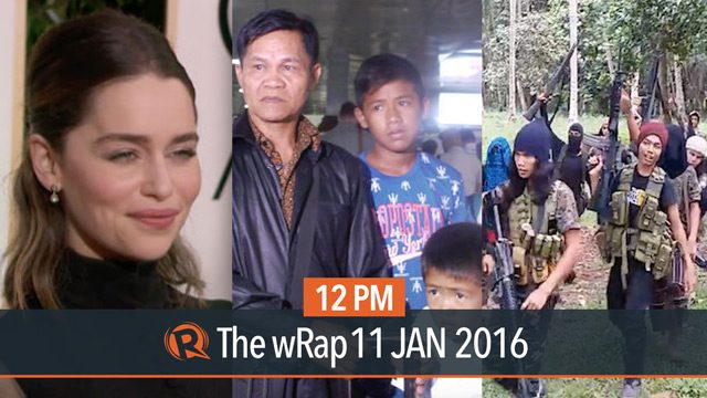 Mary Jane Veloso, ISIS in PH, Golden Globes 2016 | 12PM wRap