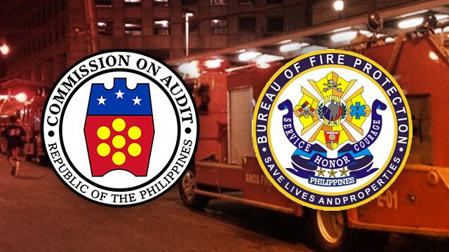 COA to BFP: Better to buy new fire trucks than repair old ones