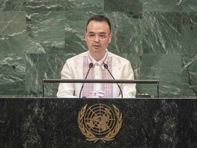 PH ‘salvaging’ self through drug war, Cayetano tells U.N.