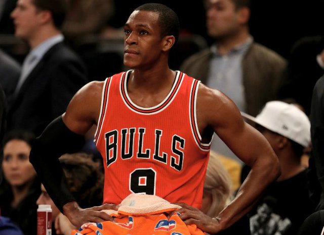Bulls point guard Rondo racing for game 5 fitness