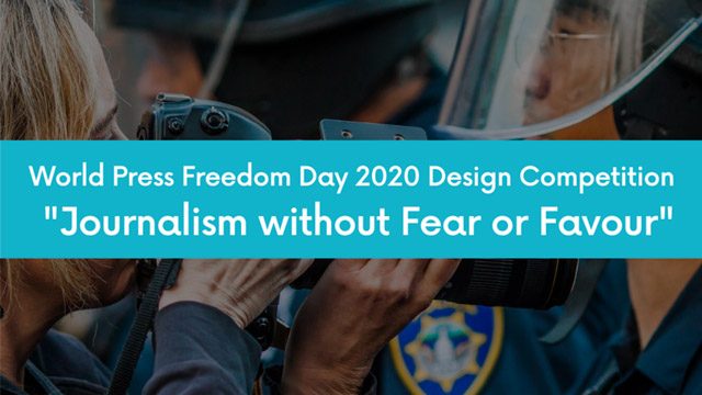 Join UNESCO in celebrating World Press Freedom Day 2020