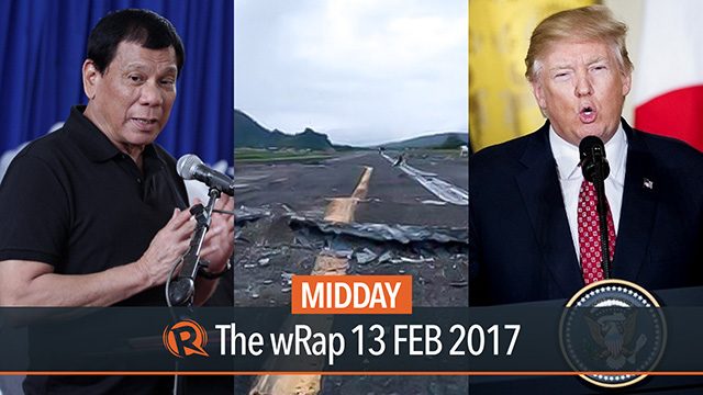 Duterte, New People’s Army, travel ban | Midday wRap