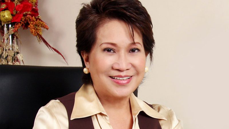 Former senator Tessie Aquino-Oreta dies