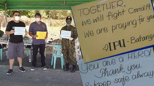 Despite lockdown, Lyceans find ways to help frontliners, Filipinos in Batangas