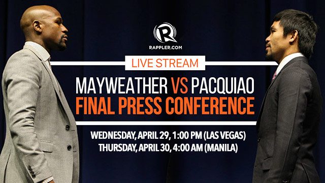 HIGHLIGHTS: Mayweather vs Pacquiao final press conference
