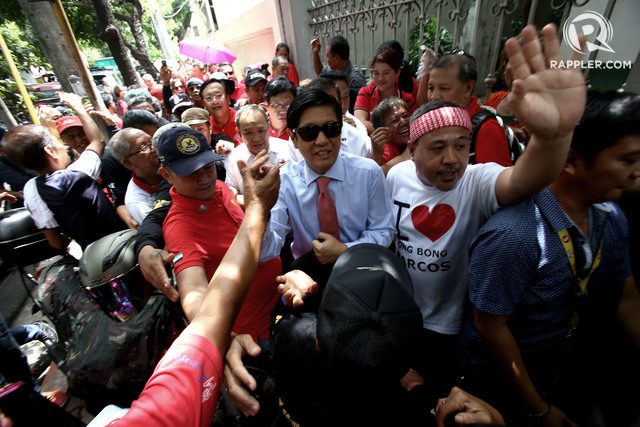 Let evidence ‘speak for itself,’ Marcos camp tells Robredo