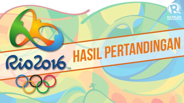 Hasil lengkap kontingen Indonesia di Olimpiade Rio 2016