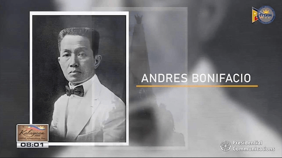 PTV apologizes after mistaking Emilio Aguinaldo for Andres Bonifacio