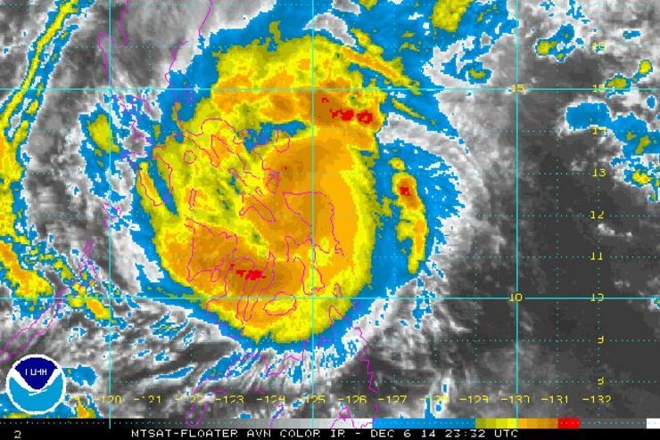Ruby crossing central PH, hits Masbate