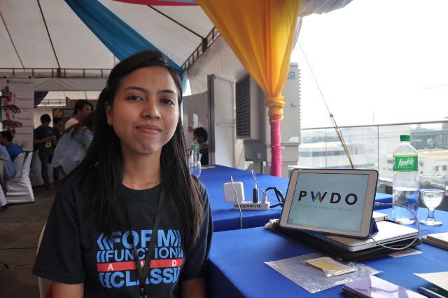 SOPHIA LUCERO. Sophia Lucero, 29, is a freelance Web designer and one of the co-founders of Philippine Web Designers Organization. Photo by Regina Layug Rosero