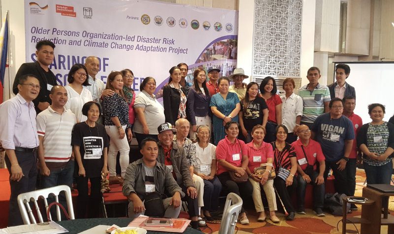 Empowering seniors in disaster risk reduction and management
