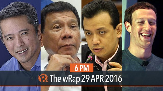 Jonvic Remulla, Trillanes vs Duterte, Facebook’s profit | 6PM wRap