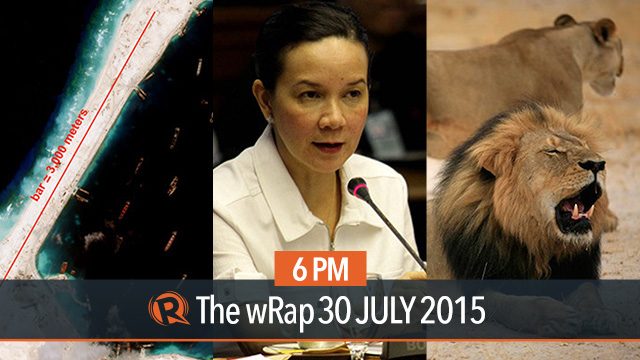 Poe-Chiz tandem, China’s reclamation, Cecil the lion | 6PM wRap