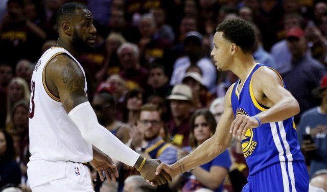 Steph Curry is chasing championship rings, not LeBron James