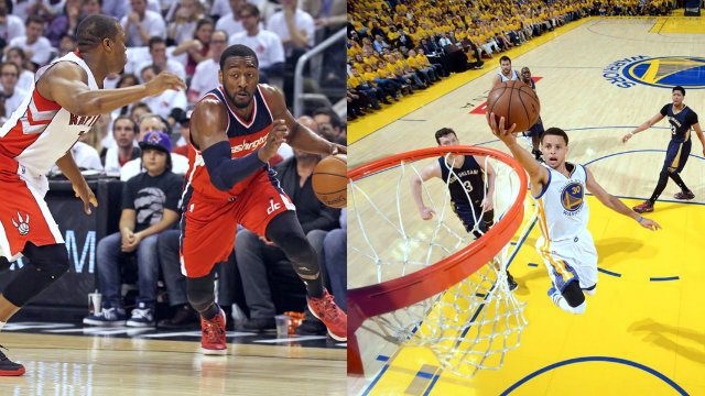 NBA wRap: Wizards take down Raptors, Curry splashes in playoffs day 1
