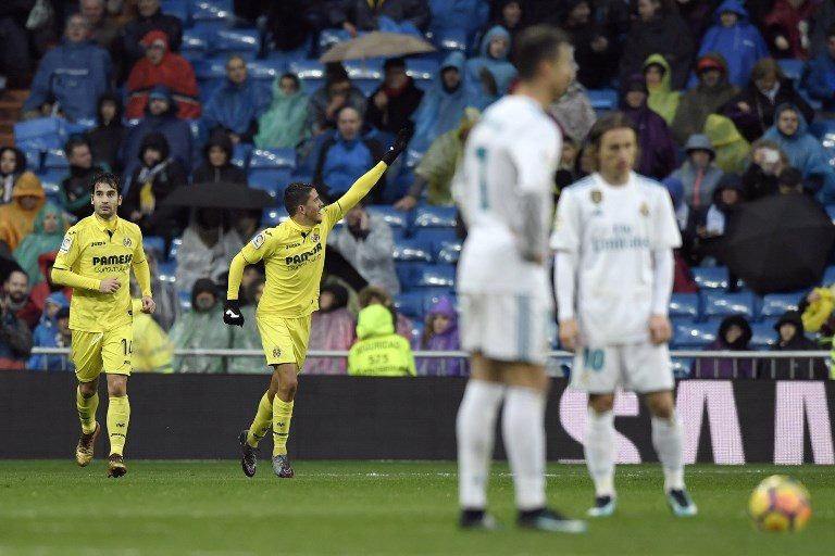 Real Madrid’s struggles continue after first home loss to Villarreal