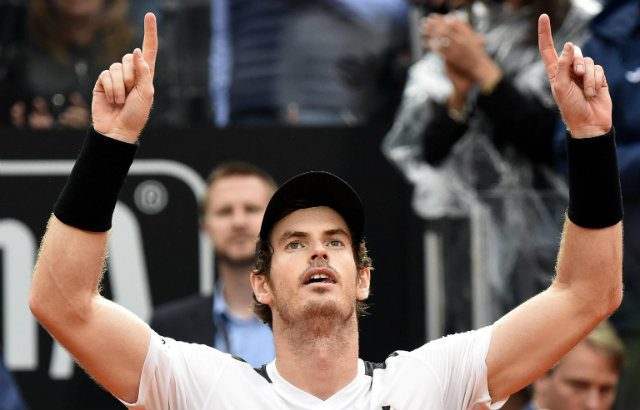 Murray back up to second in tennis world rankings