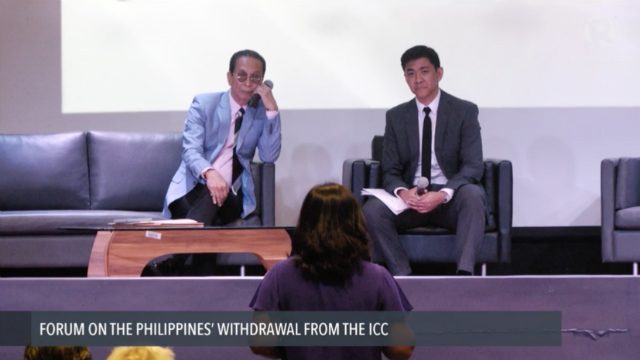 Panelo grilled on withdrawal from International Criminal Court