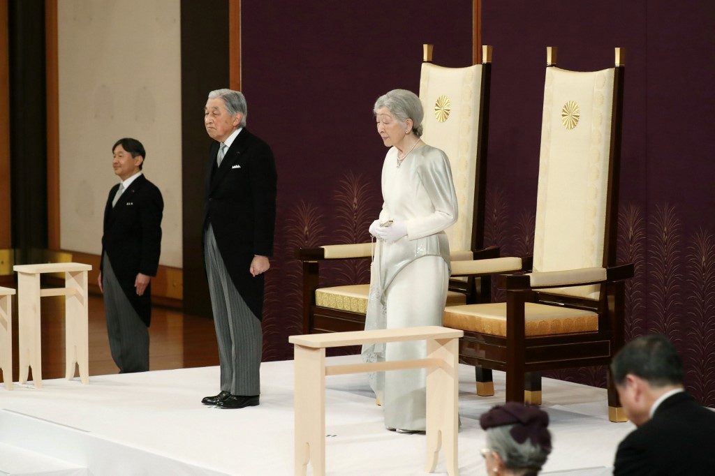 End of an era as Japan’s emperor abdicates
