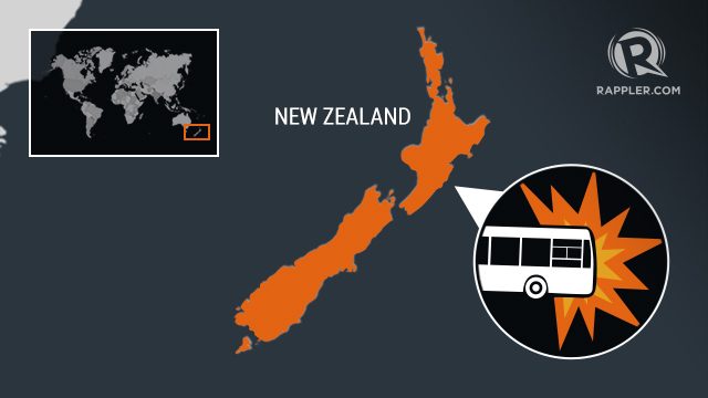 5 Chinese tourists killed in New Zealand bus crash