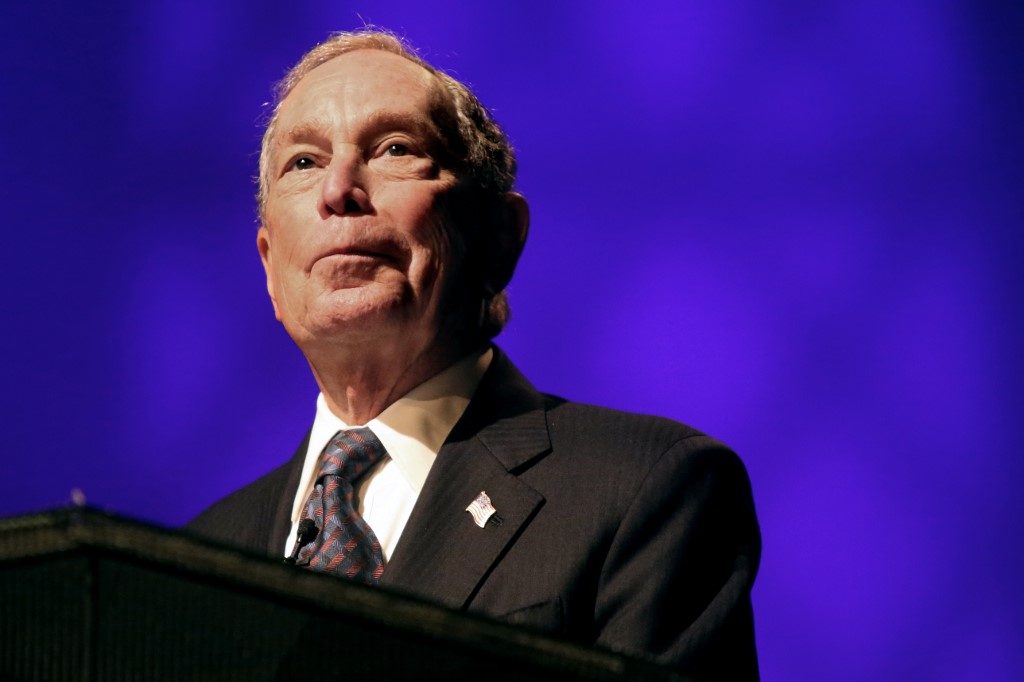 Bloomberg formally announces U.S. presidential candidacy