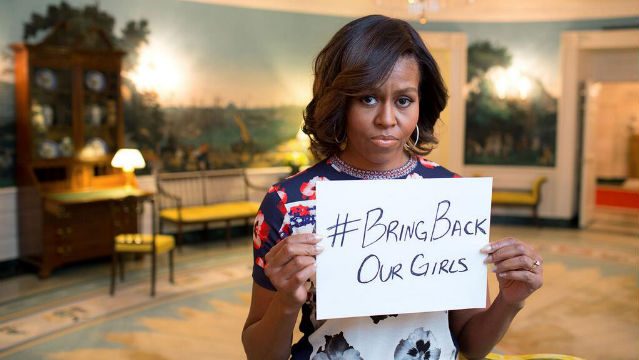 Michelle Obama calls Nigeria girls abductions ‘unconscionable act’