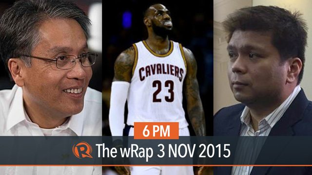 CA hearing on INC, Roxas in 2016, Lebron’s 25k points | 6PM wRap