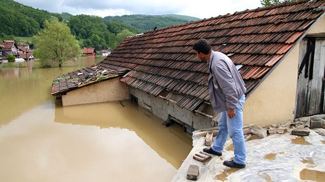 At least 16 dead in massive flooding in Bosnia, Serbia
