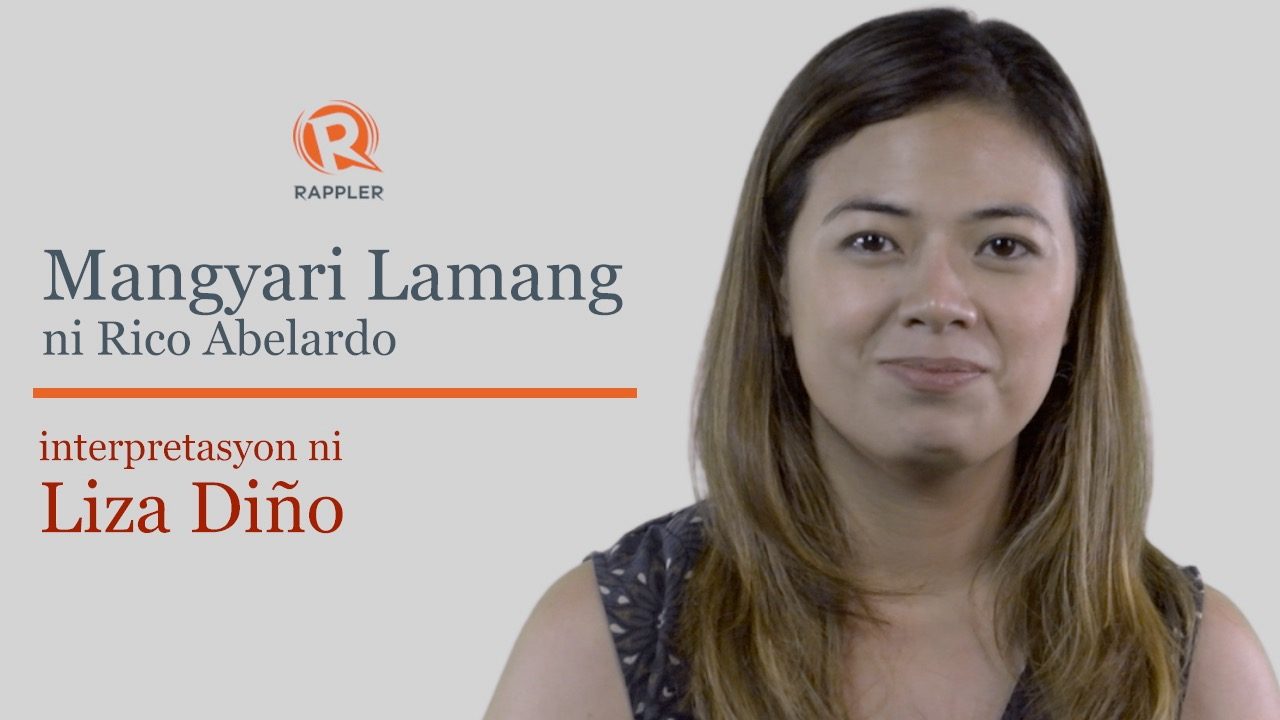 PANOORIN: Pagbasa ni Liza Diño ng ‘Mangyari Lamang’ ni Rico Abelardo