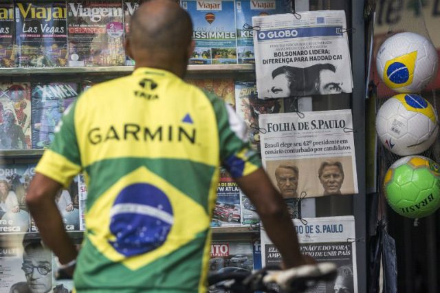 Brazil votes with far-right candidate favorite