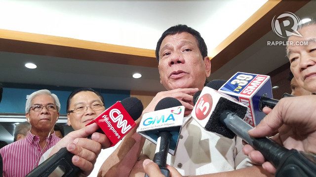 Duterte: Roxas most incompetent Filipino to run for president