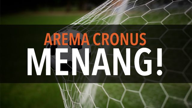 Arema Cronus menang tipis 1-0 atas Persija Jakarta