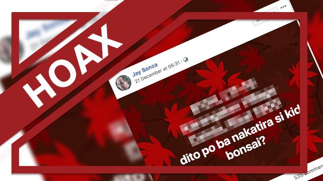 HOAX: Ateneo bully’s ‘address’ posted by ex-UNTV manager Jay Sonza
