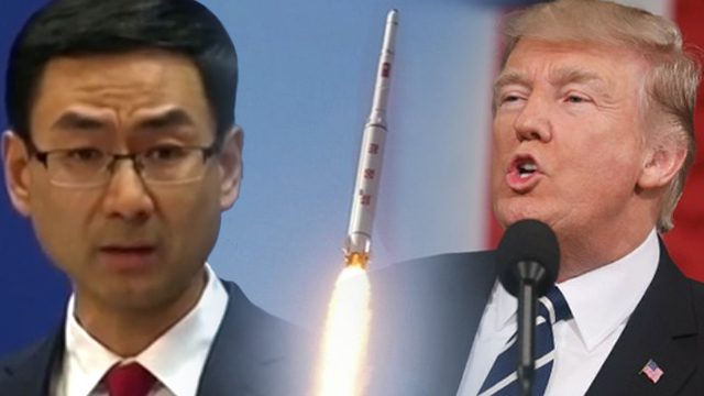 China defends North Korea efforts, after Trump outburst